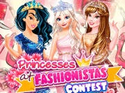 Princesses at Fashionistas Contest