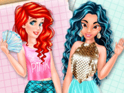 Jasmine and Ariel Wardrobe Swap