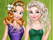 Princesses Christmas Glittery Ball