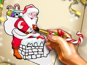 Santa Christmas Coloring