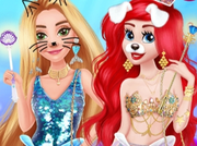 Rapunzel Visits Ariel