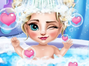 Ice Queen Baby Bath