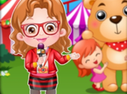 Baby Hazel Journalist Dressup