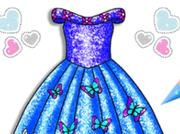 Princess Glitter Coloring