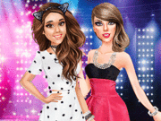 Ariana and Taylor at Music Awards